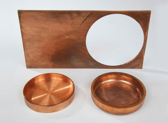 Fabrication of a Copper Cup for the Military Industry
